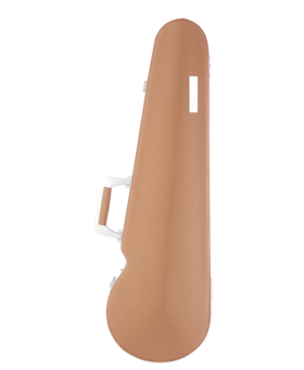 L’ETOILE 小提琴三角盒 (皮革橘棕)